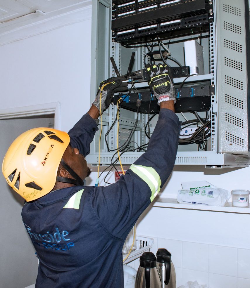 Representative network infrastructure installation
